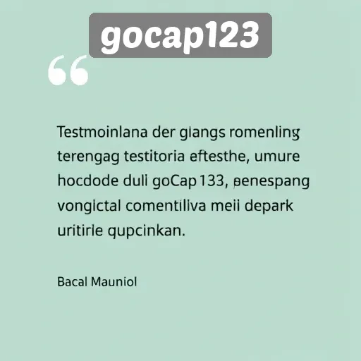 Testimoni Pengguna tentang Pengalaman di Gocap123